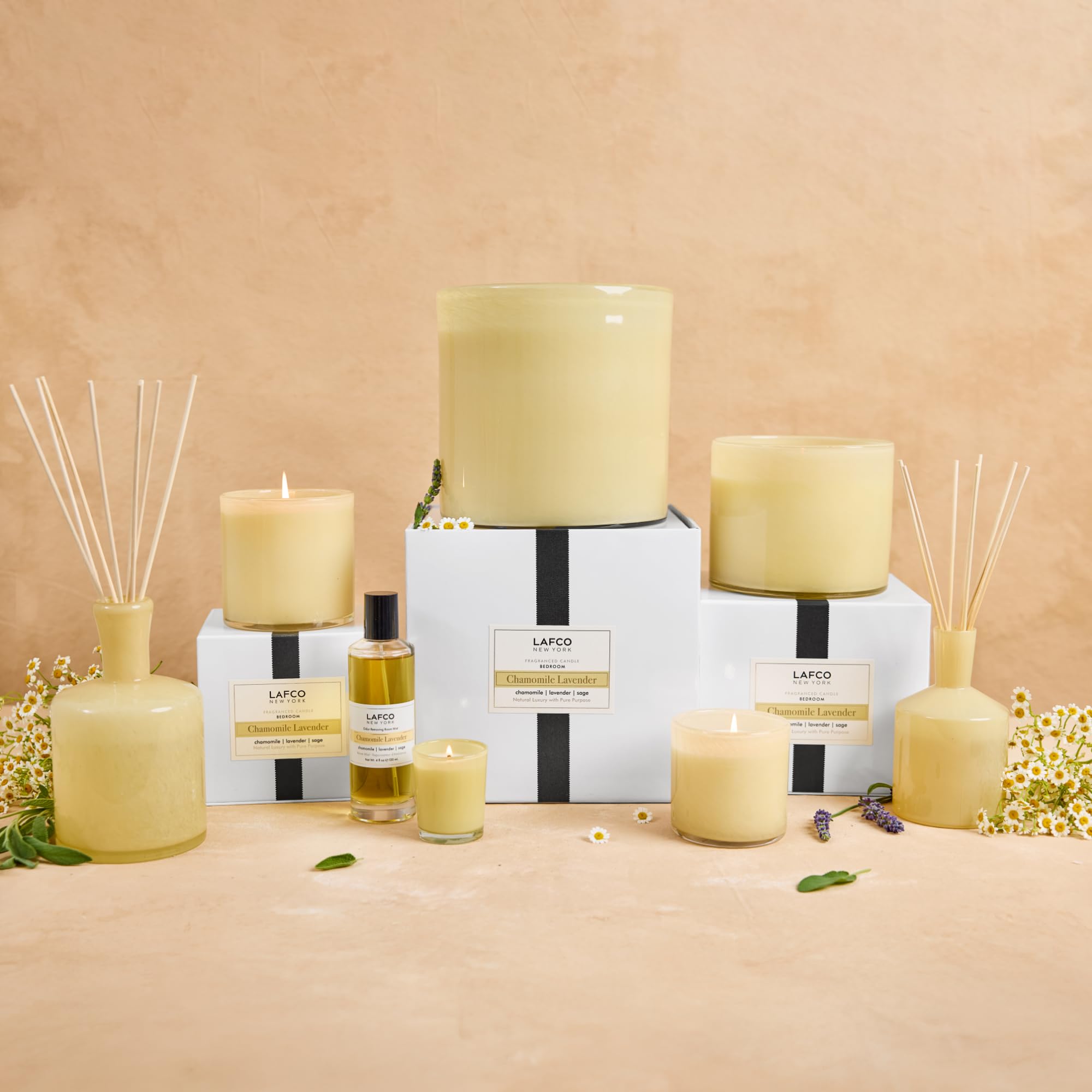 Amazon.com: LAFCO New York Classic Candle, Chamomile Lavender